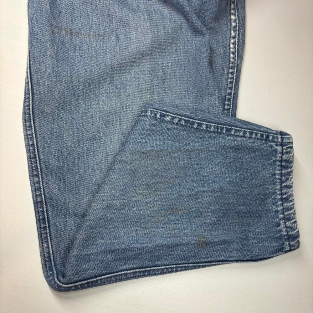 VTG 80s/90s LEE Womens High Waisted Faded Pleated Denim Jeans Saddleback 31x29 - Picture 3 of 7